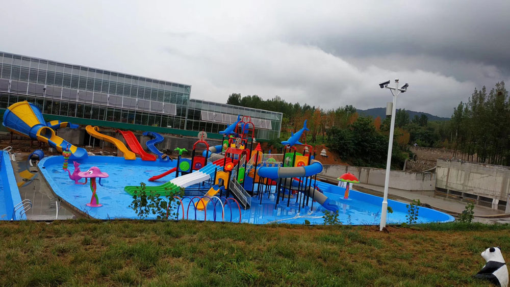 水上乐园组合滑梯 (5)