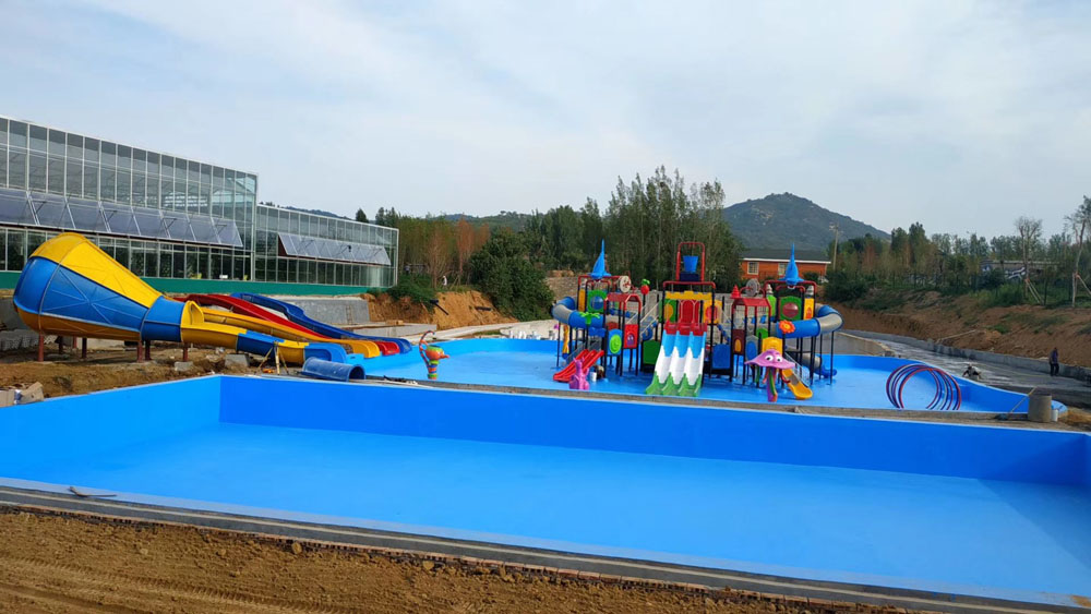 水上乐园组合滑梯 (7)