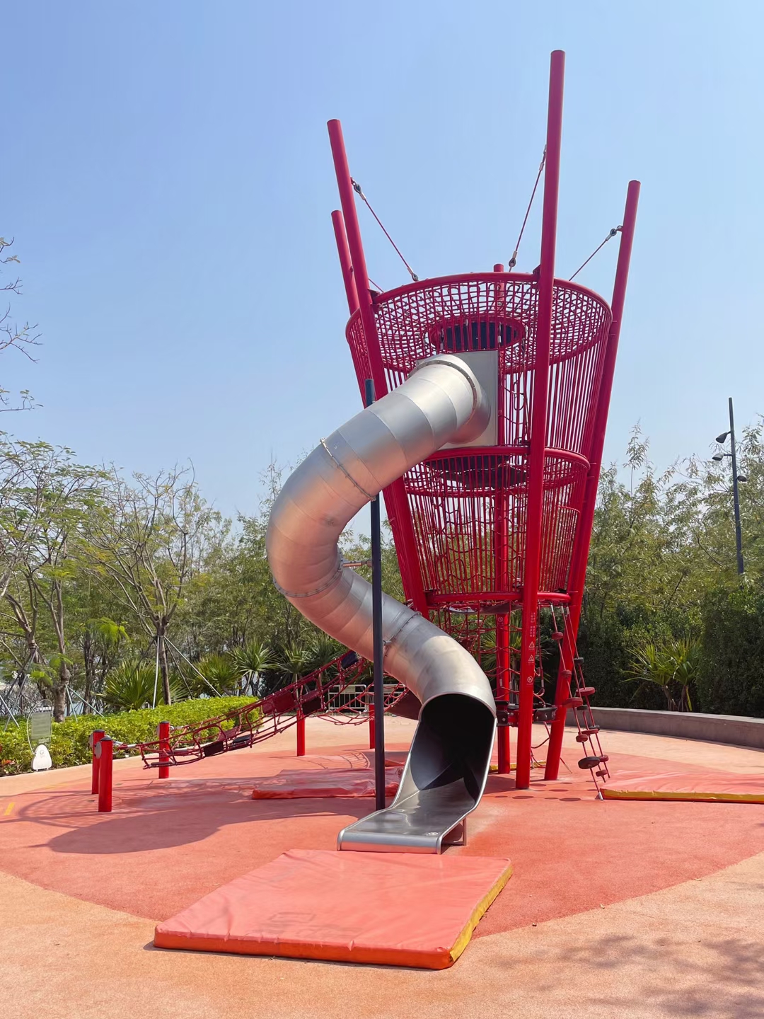 不锈钢滑梯 (11)