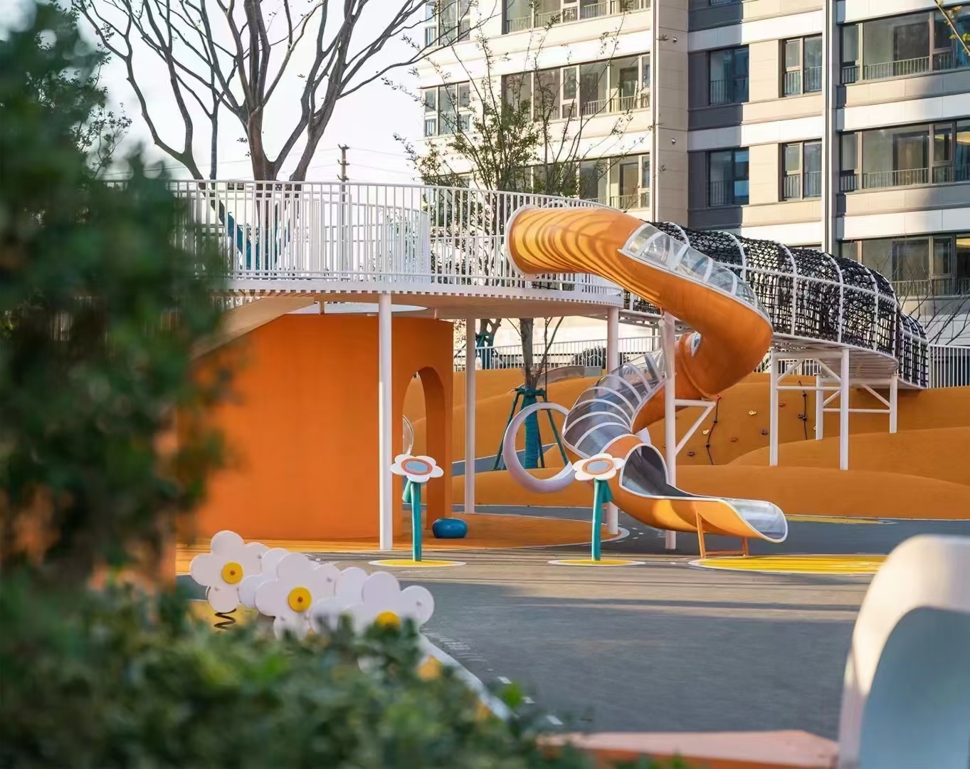 不锈钢滑梯 (12)