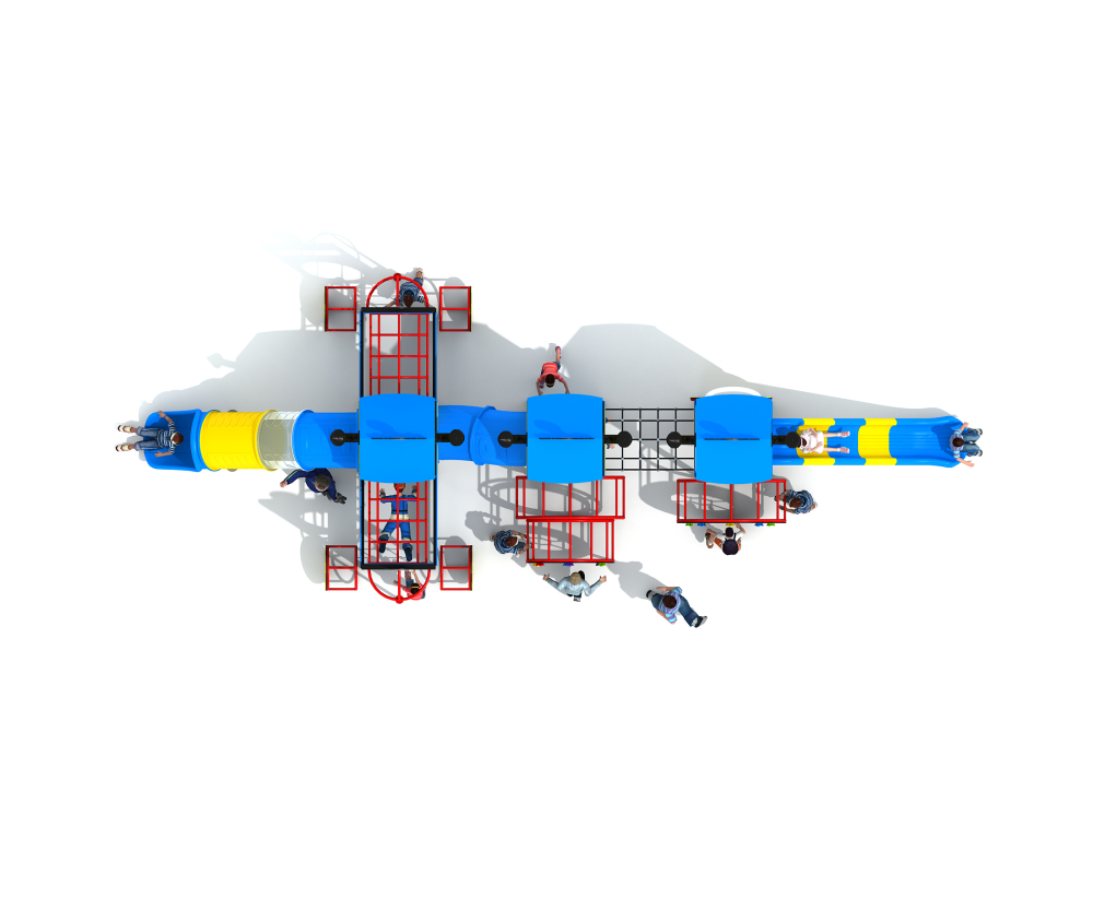 PE板组合滑梯 (65)