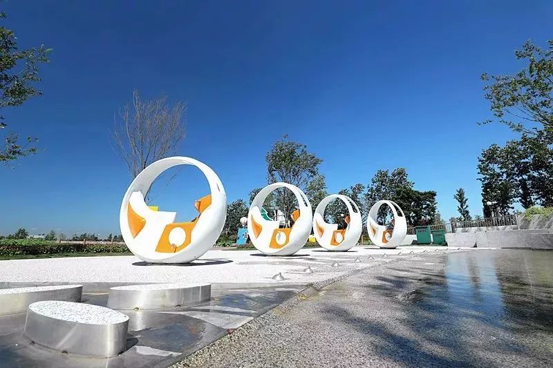 公园脚踏喷水车 (5)