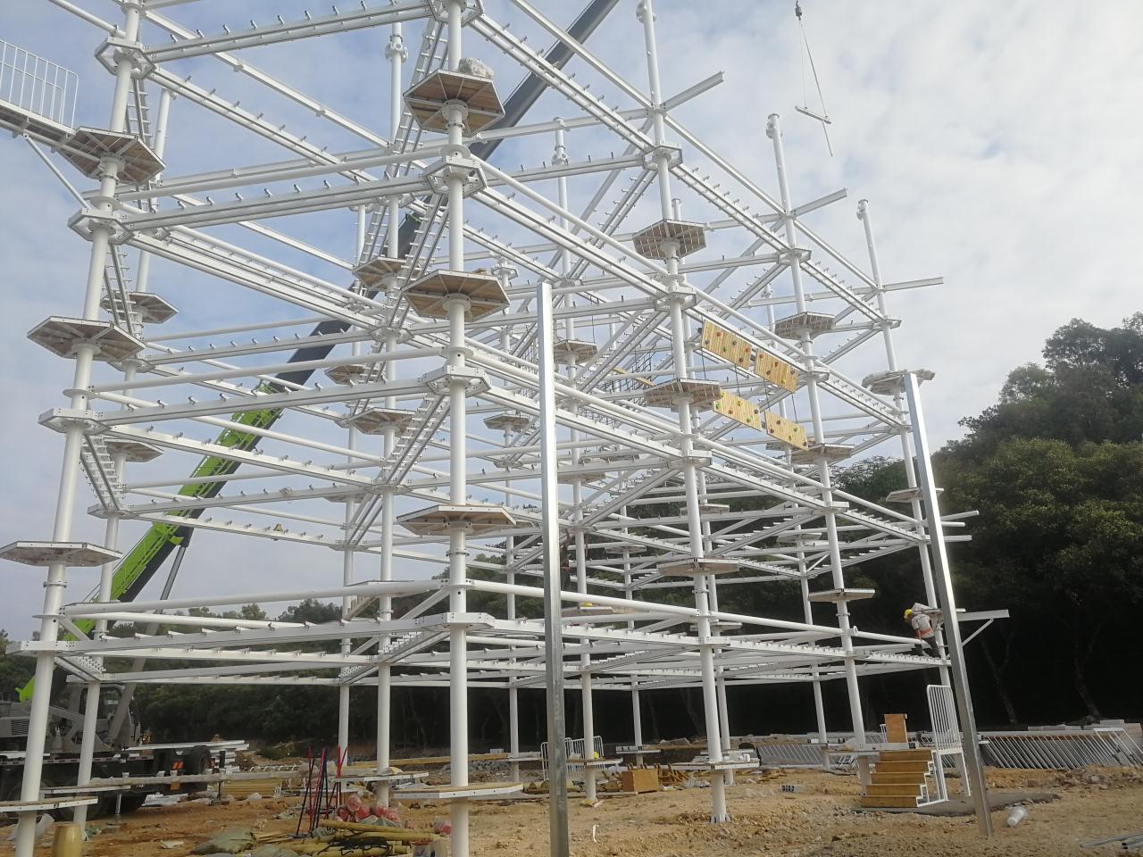 高空拓展水晶塔勇士塔 (10)