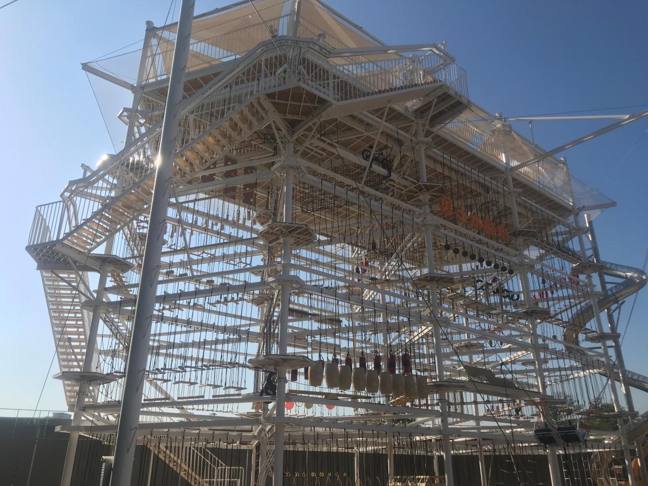 高空拓展水晶塔勇士塔 (6)