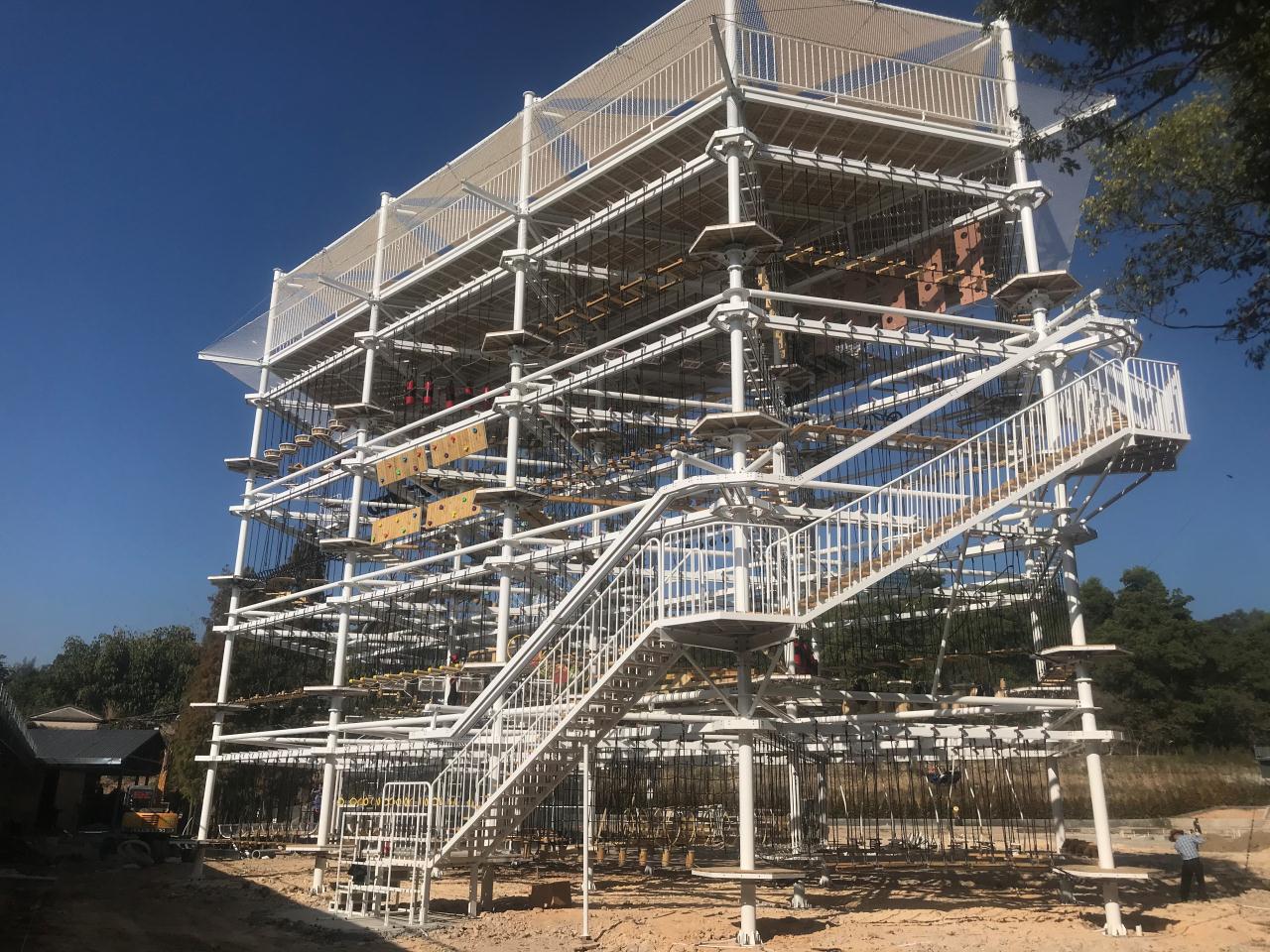 高空拓展水晶塔勇士塔 (5)